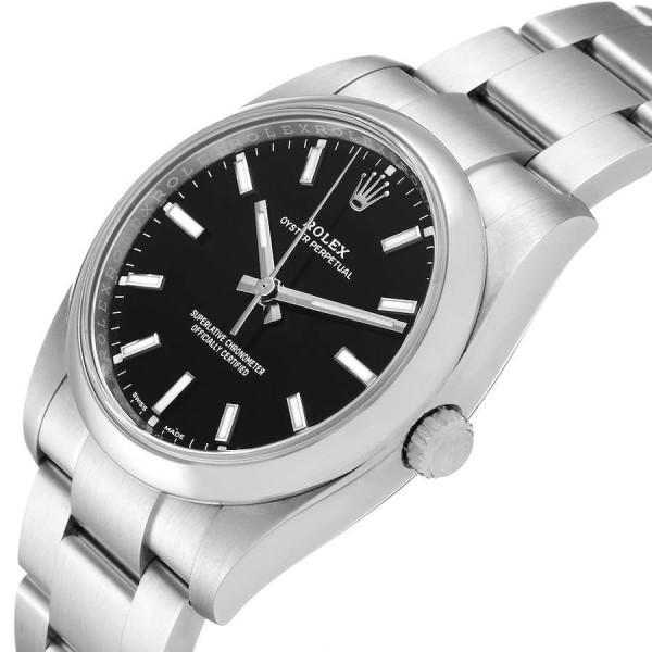 Rolex Oyster Perpetual 114200 Black Dial Automatic Super Clone