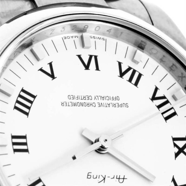 Rolex Air-King 114200 White Dial Stainless Steel Super Clone