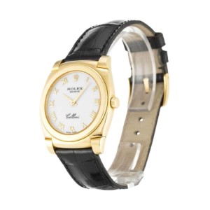Rolex Cellini Geneve 5320/8 Yellow Gold White Dial Super Clone